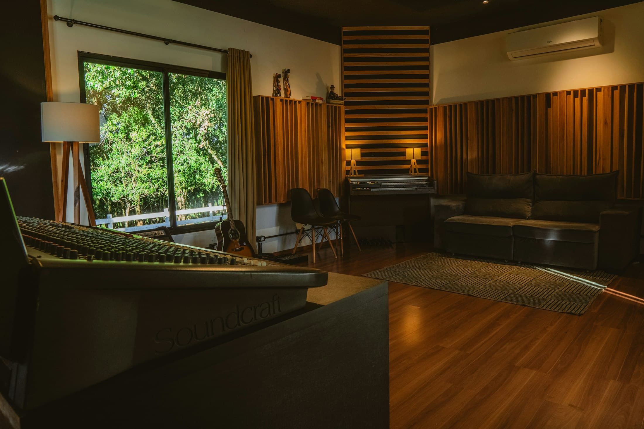 Essensions studio control room